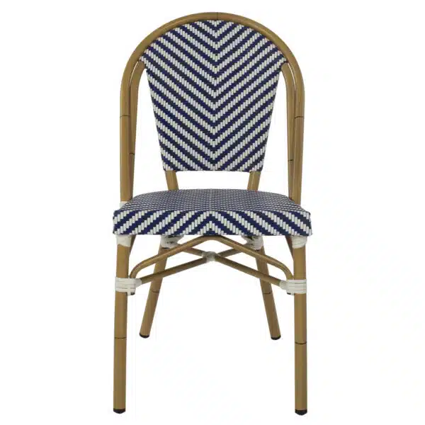 ΚΑΡΕΚΛΑ BAMBOO LOOK ΜΠΛΕ-ΛΕΥΚΟ HM5860.02 46x56x88Y εκ. - Image 3