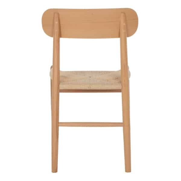 ΚΑΡΕΚΛΑ ΤΡΑΠΕΖΑΡΙΑΣ HELSINKI HM9492.01 ΞΥΛΟ ΟΞΙΑΣ- ΣΧΟΙΝΙ ΦΥΣΙΚΟ 46,5x41x80Υεκ. - Image 6