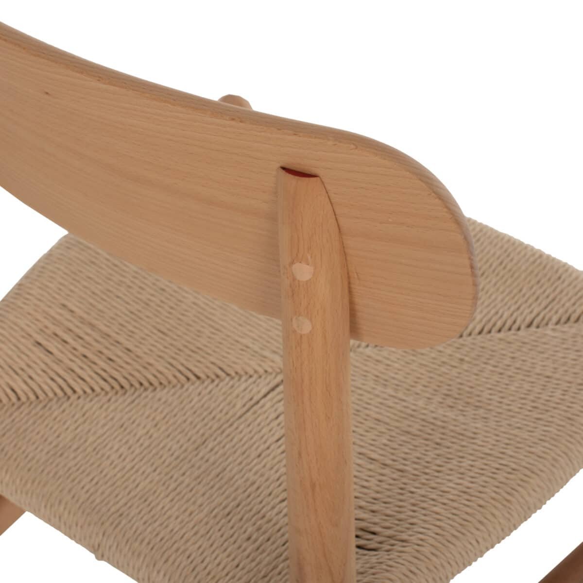 ΚΑΡΕΚΛΑ ΤΡΑΠΕΖΑΡΙΑΣ HELSINKI HM9492.01 ΞΥΛΟ ΟΞΙΑΣ- ΣΧΟΙΝΙ ΦΥΣΙΚΟ 46,5x41x80Υεκ. - Image 8