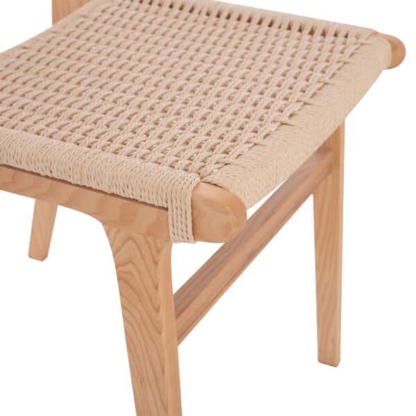 ΚΑΡΕΚΛΑ IGNACIO RUBBERWOOD ΣΧΟΙΝΙ ΦΥΣΙΚΟ HM9330.01 50X60X87Υεκ. - Image 9