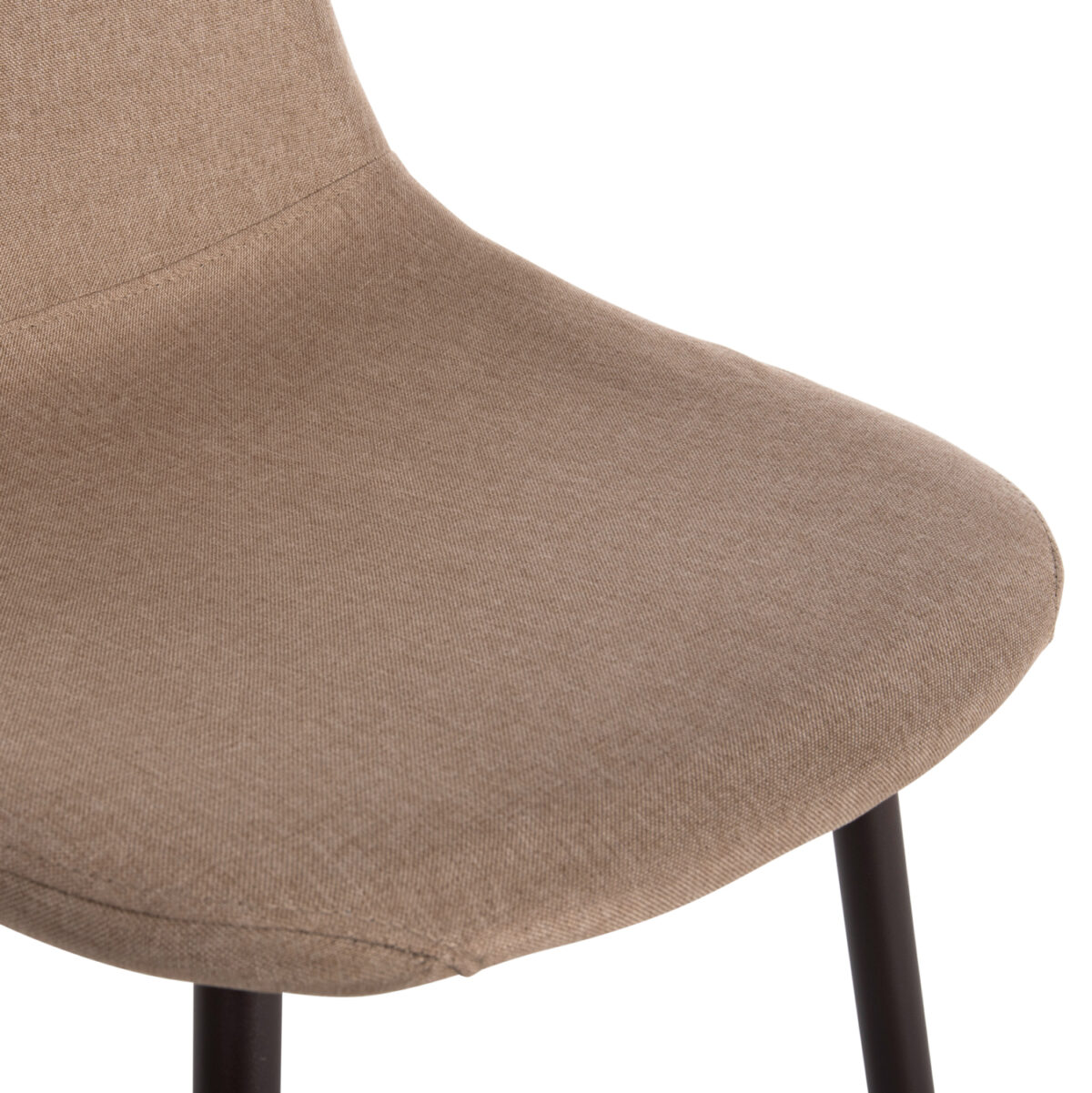 ΚΑΡΕΚΛΑ LEONARDO HM00100.07 ΥΦΑΣΜΑ ΜΠΕΖ ΚΑΙ ΚΑΦΕ ΜΕΤΑΛΛΙΚΑ ΠΟΔΙΑ 45x52x85 εκ. - Image 7