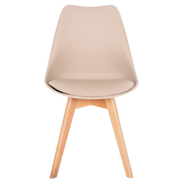 ΚΑΡΕΚΛΑ VEGAS HM0033.25 ΞΥΛΙΝΑ ΠΟΔΙΑ-ΚΑΘΙΣΜΑ ΠΟΛΥΠΡΟΠ. ΜΕ PU ΚΑΠΟΥΤΣΙΝΟ 48x52x81Υεκ. - Image 3