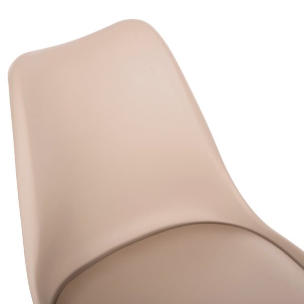 ΚΑΡΕΚΛΑ VEGAS HM0033.25 ΞΥΛΙΝΑ ΠΟΔΙΑ-ΚΑΘΙΣΜΑ ΠΟΛΥΠΡΟΠ. ΜΕ PU ΚΑΠΟΥΤΣΙΝΟ 48x52x81Υεκ. - Image 7