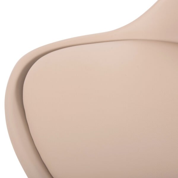 ΚΑΡΕΚΛΑ VEGAS HM0033.25 ΞΥΛΙΝΑ ΠΟΔΙΑ-ΚΑΘΙΣΜΑ ΠΟΛΥΠΡΟΠ. ΜΕ PU ΚΑΠΟΥΤΣΙΝΟ 48x52x81Υεκ. - Image 9