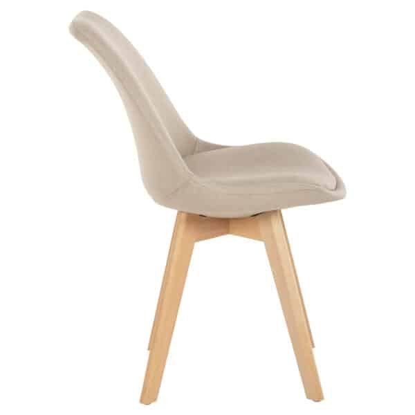 ΚΑΡΕΚΛΑ VEGAS HM0033.54 ΠΟΔΙΑ ΟΞΙΑΣ- ΥΦΑΣΜΑ ΜΠΕΖ 48Χ58Χ80Υεκ. - Image 4