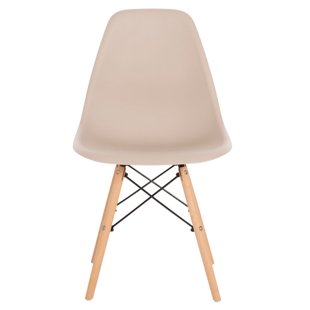 ΚΑΡΕΚΛΑ TWIST HM8460.25 ΜΕ ΞΥΛΙΝΑ ΠΟΔΙΑ ΚΑΙ ΚΑΘΙΣΜΑ PP-ΚΑΠΟΥΤΣΙΝΟ 46x50x82Υεκ. - Image 3