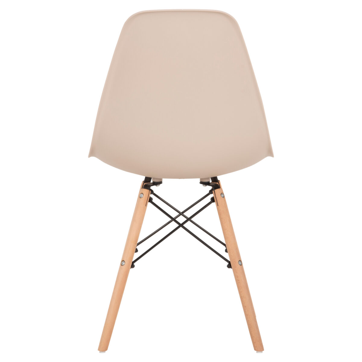 ΚΑΡΕΚΛΑ TWIST HM8460.25 ΜΕ ΞΥΛΙΝΑ ΠΟΔΙΑ ΚΑΙ ΚΑΘΙΣΜΑ PP-ΚΑΠΟΥΤΣΙΝΟ 46x50x82Υεκ. - Image 6