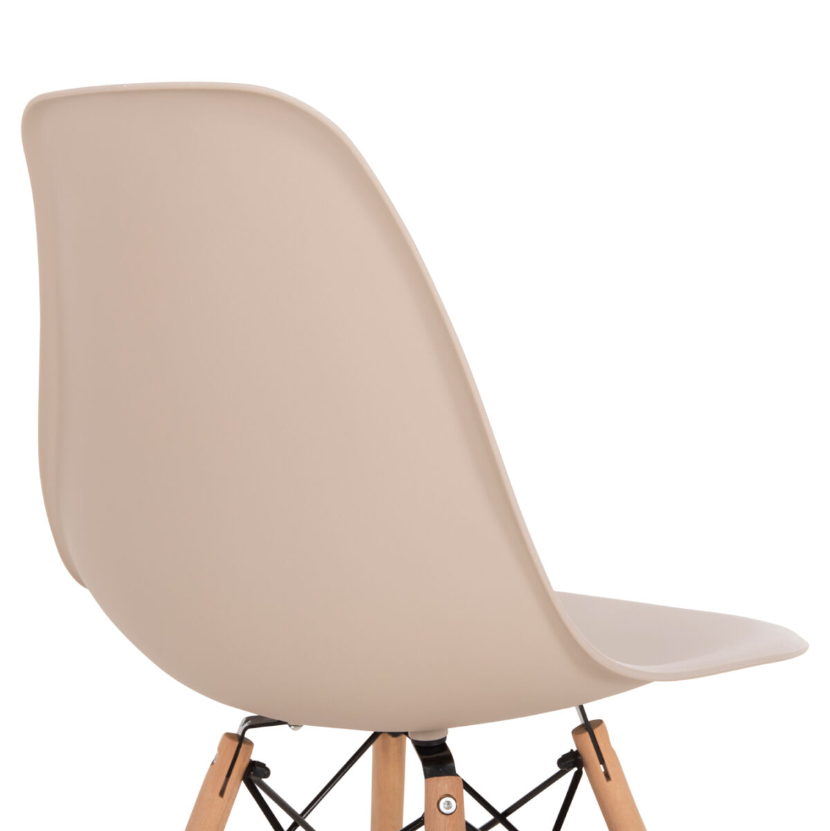 ΚΑΡΕΚΛΑ TWIST HM8460.25 ΜΕ ΞΥΛΙΝΑ ΠΟΔΙΑ ΚΑΙ ΚΑΘΙΣΜΑ PP-ΚΑΠΟΥΤΣΙΝΟ 46x50x82Υεκ. - Image 7