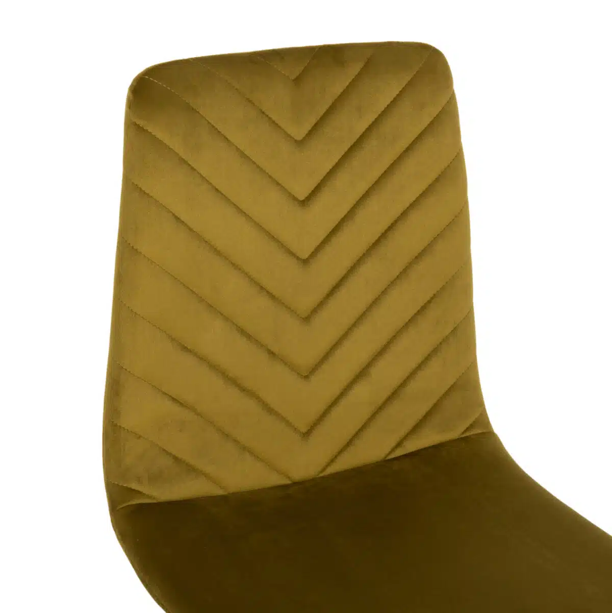 ΚΑΡΕΚΛΑ LATRELL HM8587.07 ΒΕΛΟΥΔΟ ΛΑΔΙ ΜΕ ΜΑΥΡΑ ΜΕΤΑΛΛΙΚΑ ΠΟΔΙΑ 43x54x88Υεκ. - Image 7