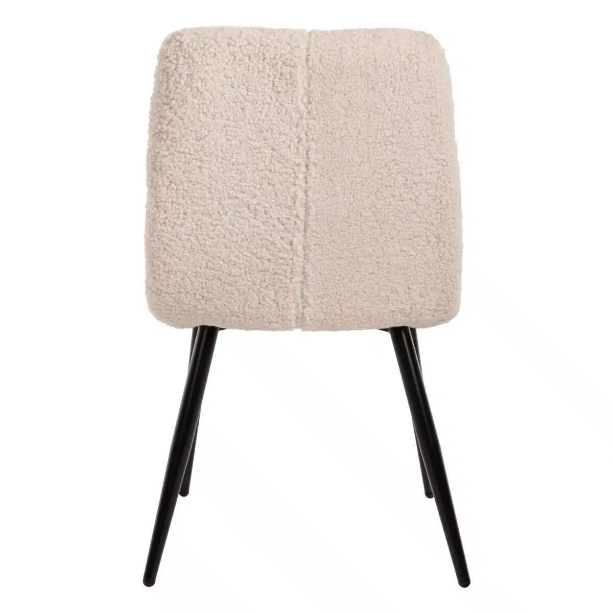 ΚΑΡΕΚΛΑ SHELLY HM8590.02 ΛΕΥΚΟ TEDDY ΥΦΑΣΜΑ ME ΜΕΤΑΛΛΙΚΑ ΜΑΥΡΑ ΠΟΔΙΑ 48x64x87Yεκ. - Image 6