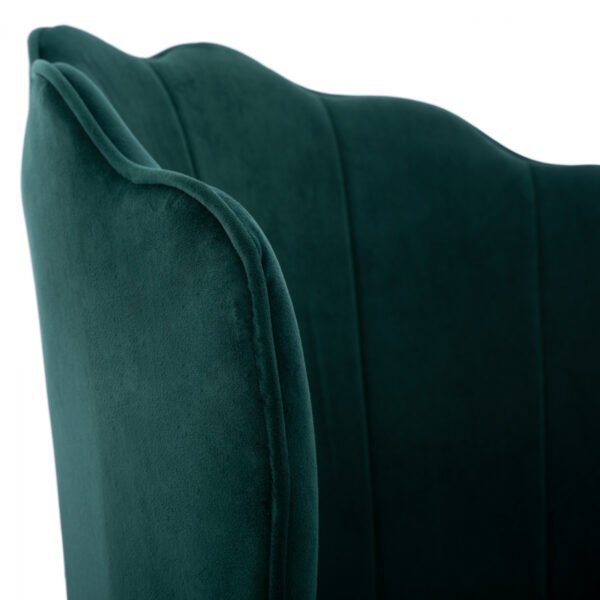 ΚΑΡΕΚΛΑ AVIE HM8737.03 ΒΕΛΟΥΔΟ ΚΥΠΑΡΙΣΣΙ ΜΕ ΜΕΤΑΛΛΙΚΟ ΧΡΥΣΟ ΣΚΕΛΕΤΟ 48x48x85 εκ. - Image 8