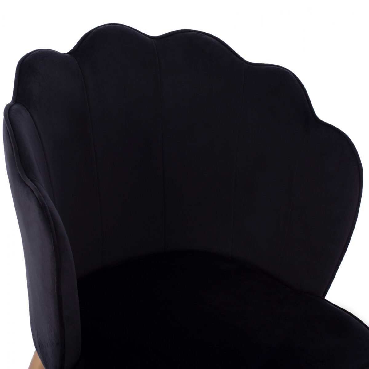 ΚΑΡΕΚΛΑ AVIE HM8737.04 ΒΕΛΟΥΔΟ ΜΑΥΡΟ ΜΕ ΜΕΤΑΛΛΙΚΟ ΧΡΥΣΟ ΣΚΕΛΕΤΟ 48x48x85 εκ. - Image 7