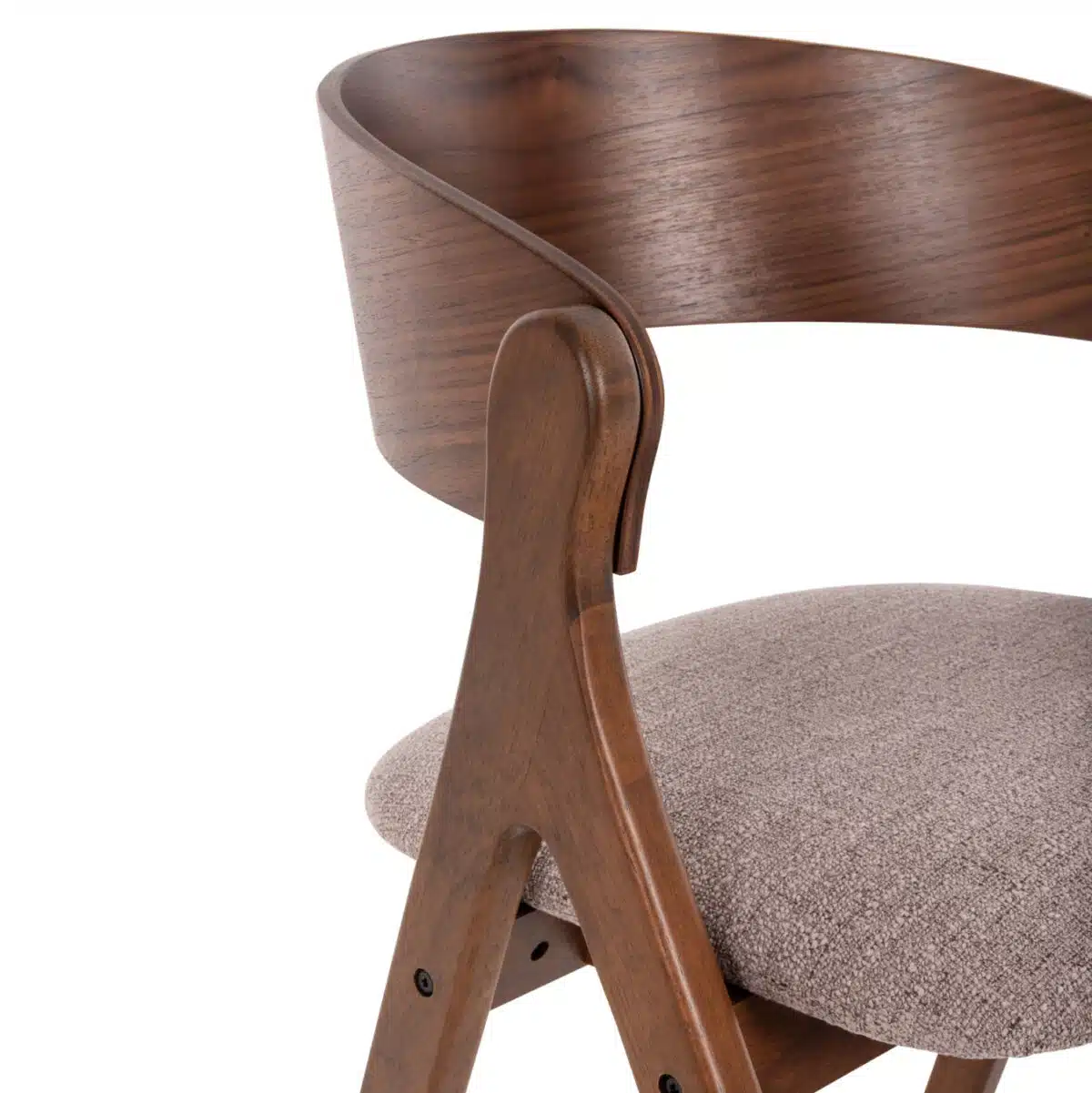 ΚΑΡΕΚΛΑ NEKKER HM9739.01 RUBBERWOOD ΣΕ ΚΑΡΥΔΙ-ΜΠΕΖ ΥΦΑΣΜΑ ΚΑΘΙΣΜΑ 56x55x78Yεκ. - Image 7