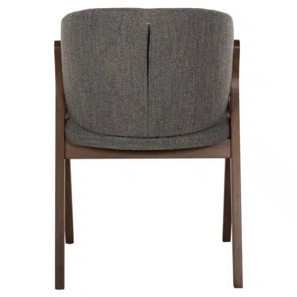 ΚΑΡΕΚΛΑ HANA HM9746.02 RUBBERWOOD ΣΕ ΚΑΡΥΔΙ ΧΡΩΜΑ-ΓΚΡΙ ΥΦΑΣΜΑ 55x60x84Yεκ. - Image 6