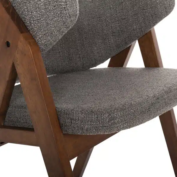 ΚΑΡΕΚΛΑ HANA HM9746.02 RUBBERWOOD ΣΕ ΚΑΡΥΔΙ ΧΡΩΜΑ-ΓΚΡΙ ΥΦΑΣΜΑ 55x60x84Yεκ. - Image 8