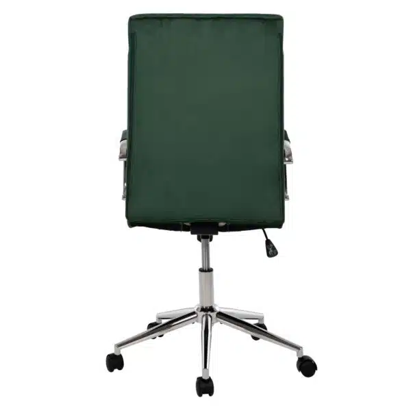 ΚΑΡΕΚΛΑ ΓΡΑΦΕΙΟΥ JOSEF HM1181.03 ΚΥΠΑΡΙΣΣΙ ΒΕΛΟΥΔΟ-INOX ΒΑΣΗ 58x61x105-113Yεκ. - Image 6