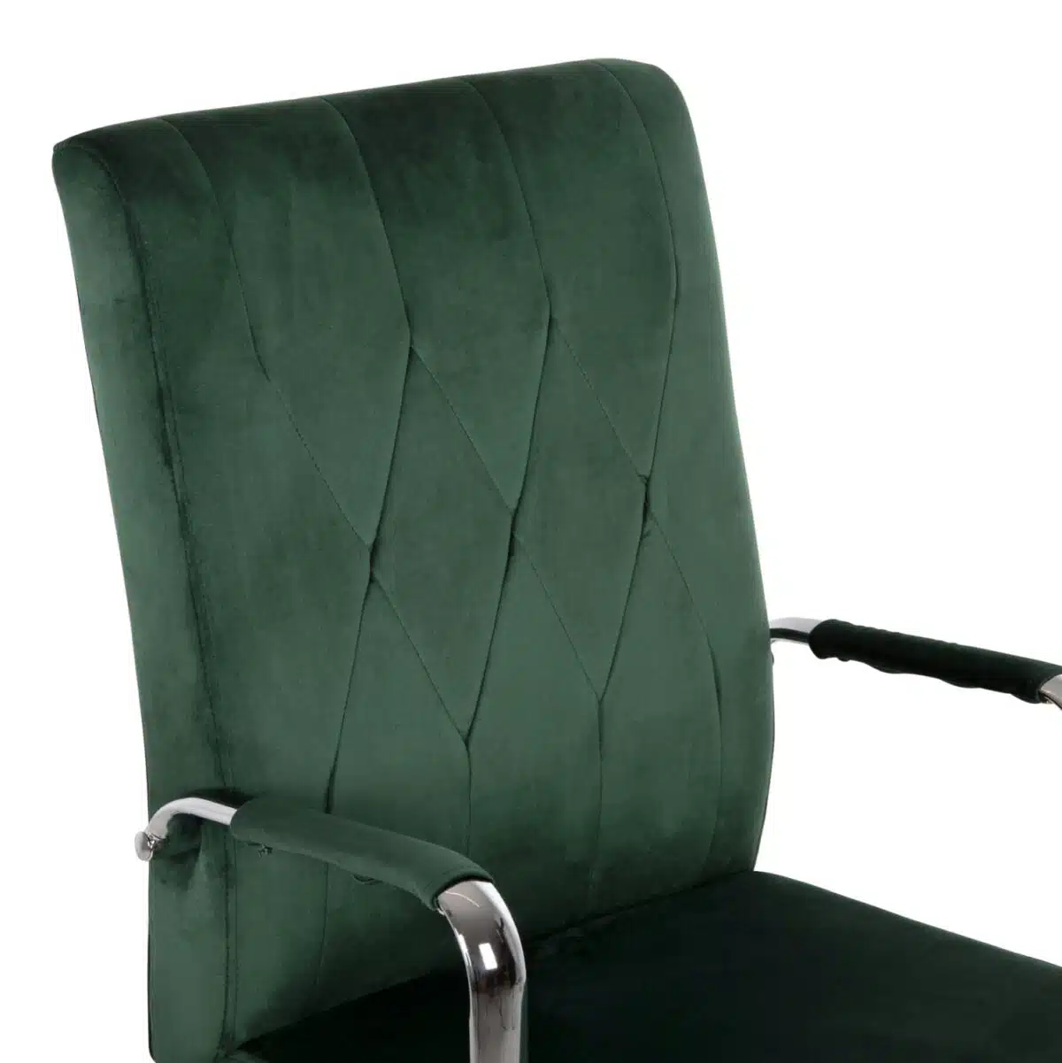 ΚΑΡΕΚΛΑ ΓΡΑΦΕΙΟΥ JOSEF HM1181.03 ΚΥΠΑΡΙΣΣΙ ΒΕΛΟΥΔΟ-INOX ΒΑΣΗ 58x61x105-113Yεκ. - Image 7
