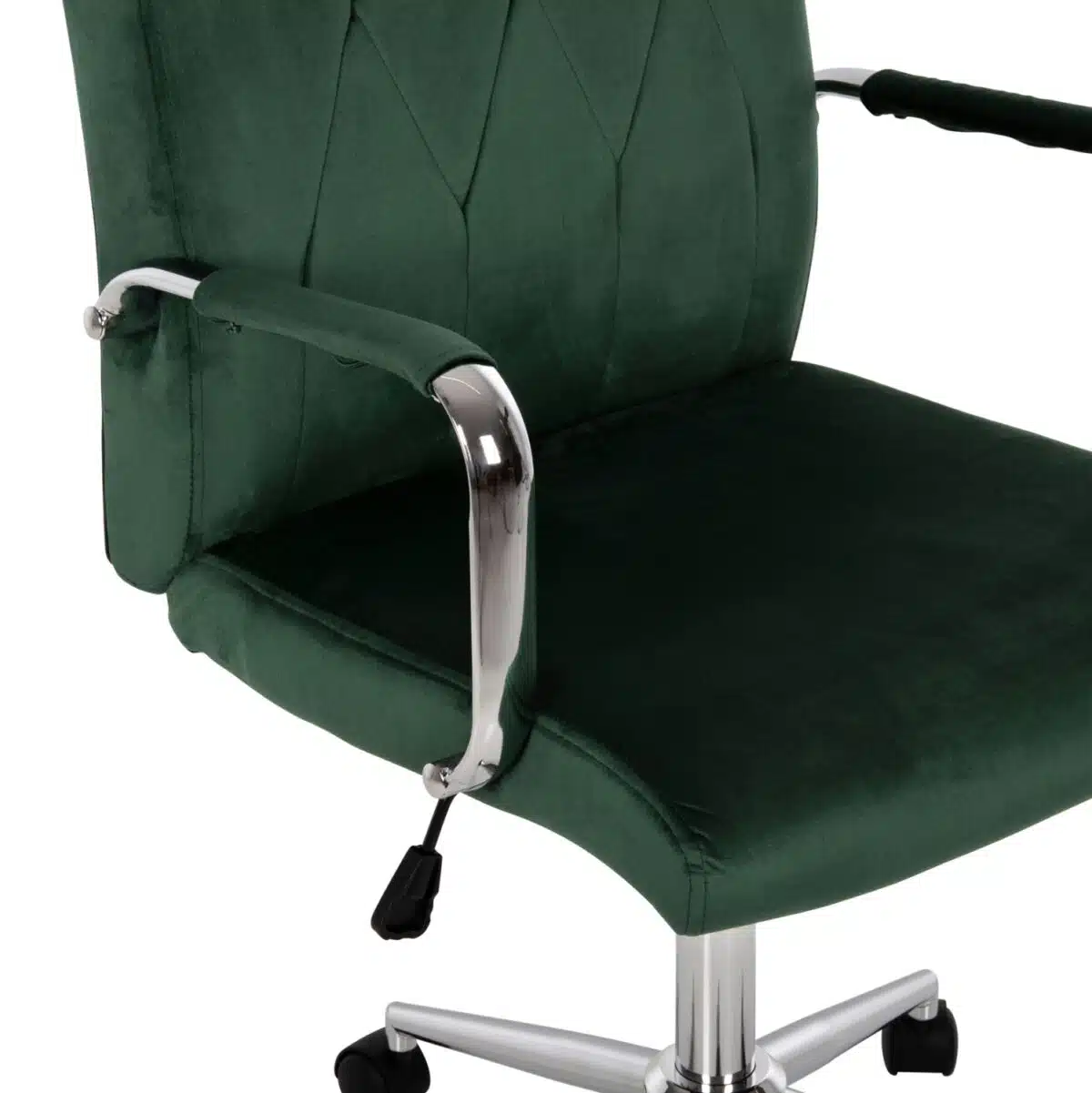 ΚΑΡΕΚΛΑ ΓΡΑΦΕΙΟΥ JOSEF HM1181.03 ΚΥΠΑΡΙΣΣΙ ΒΕΛΟΥΔΟ-INOX ΒΑΣΗ 58x61x105-113Yεκ. - Image 8