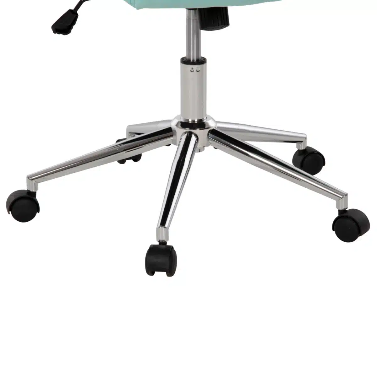 ΚΑΡΕΚΛΑ ΓΡΑΦΕΙΟΥ JOSEF HM1181.08 ΜΕΝΤΑ ΒΕΛΟΥΔΟ-INOX ΒΑΣΗ 58x61x105-113Yεκ. - Image 9