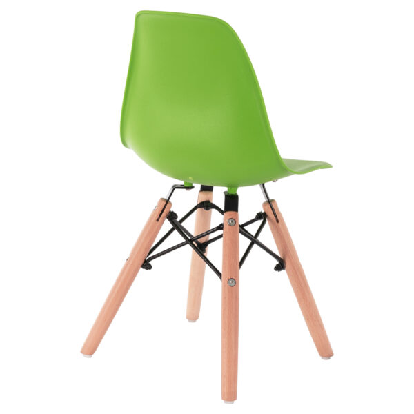 ΚΑΡΕΚΛΑ TWIST KID ΤΜΧ.HM8453.03 ΜΕ ΞΥΛΙΝΑ ΠΟΔΙΑ &ΠΡΑΣΙΝΟ ΚΑΘΙΣΜΑ 30,5Χ33Χ59 ΕΚ - Image 5