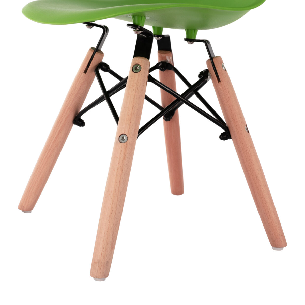 ΚΑΡΕΚΛΑ TWIST KID ΤΜΧ.HM8453.03 ΜΕ ΞΥΛΙΝΑ ΠΟΔΙΑ &ΠΡΑΣΙΝΟ ΚΑΘΙΣΜΑ 30,5Χ33Χ59 ΕΚ - Image 9