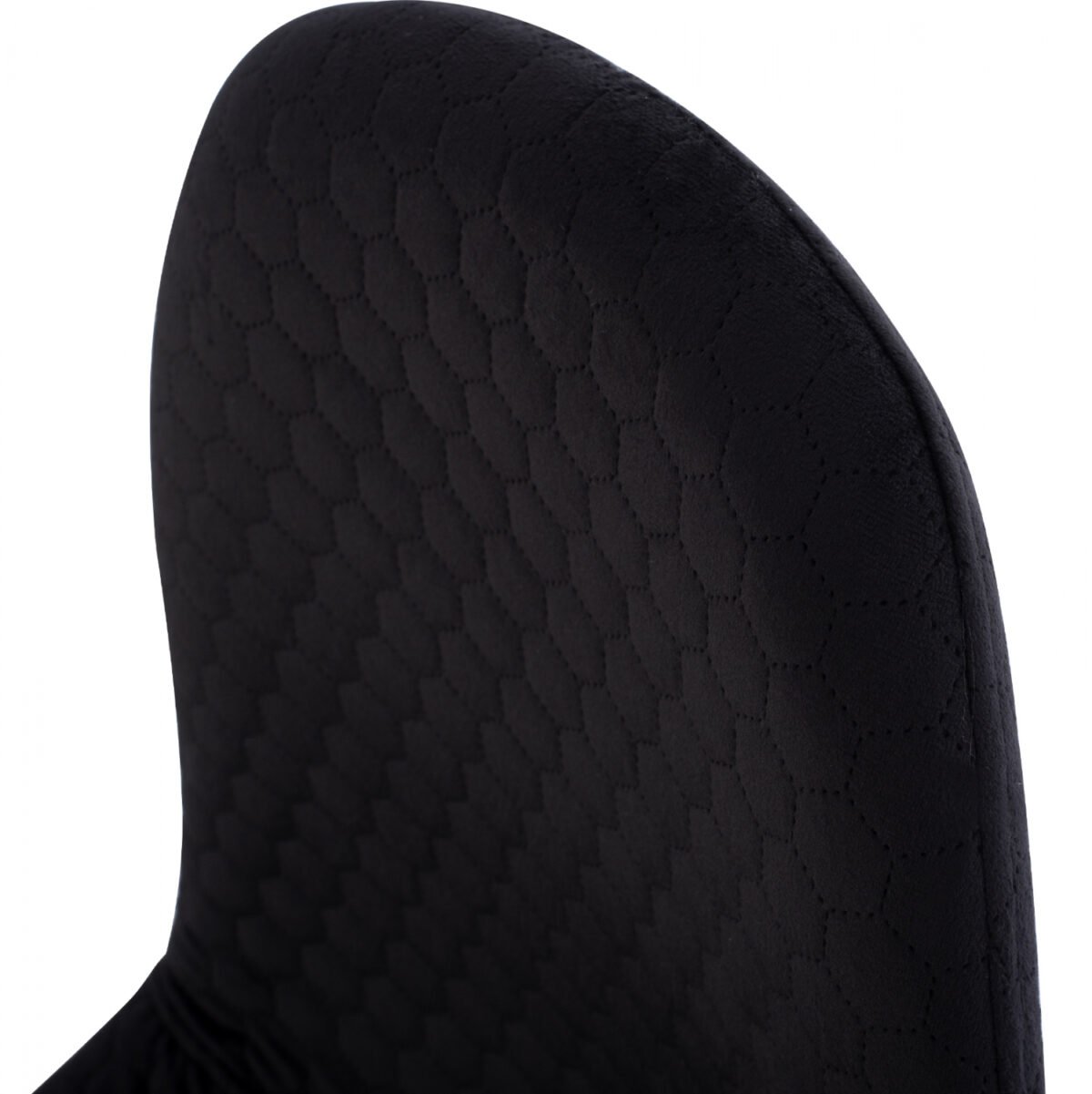 ΚΑΡΕΚΛΑ LUCILLE HM8552.04 ΑΠΟ ΒΕΛΟΥΔΟ ΜΑΥΡΟ ΜΕ ΜΕΤΑΛΛΙΚΟ ΣΚΕΛΕΤΟ 45X56X81Υ εκ. - Image 10