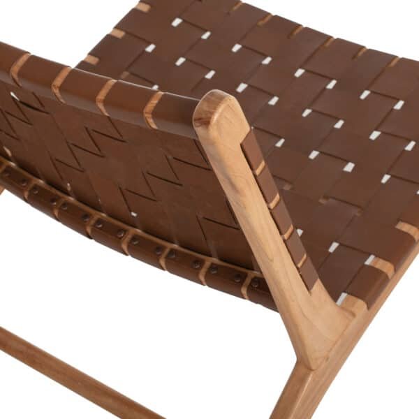 ΚΑΡΕΚΛΑ FELIPE HM9384.01 ΜΑΣΙΦ ΞΥΛΟ ΤEAK ΦΥΣΙΚΟ 65x82x88YΕΚ. - Image 10