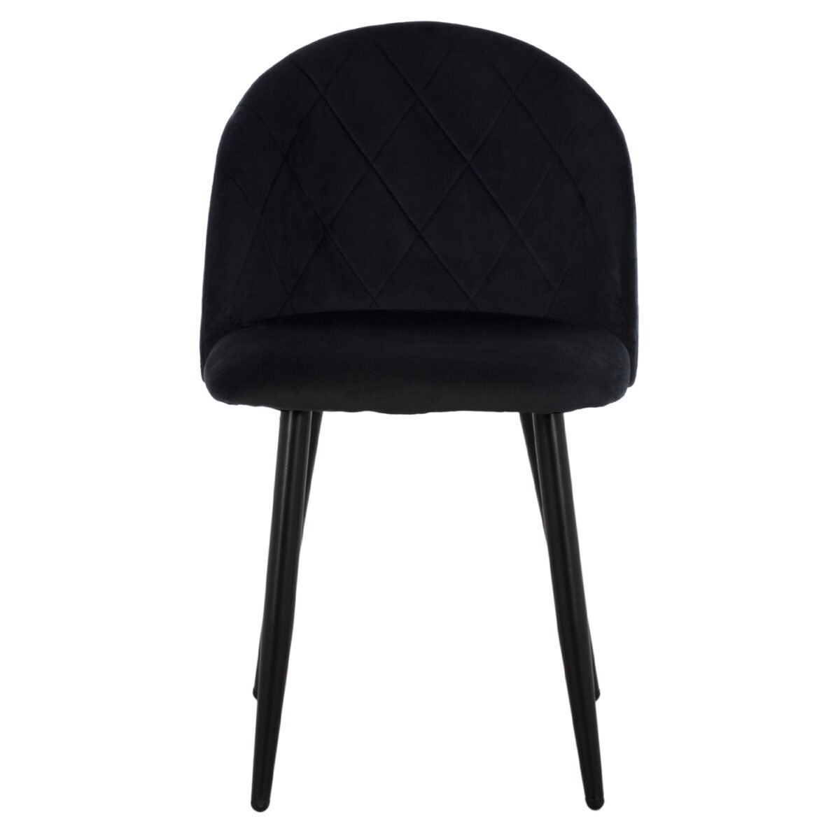 ΚΑΡΕΚΛΑ ODED ΜΕ ΜΕΤΑΛΛΙΚΑ ΜΑΥΡΑ ΠΟΔΙΑ & ΒΕΛΟΥΔΟ ΜΑΥΡΟ HM8731.14 45x52x77 εκ. - Image 3