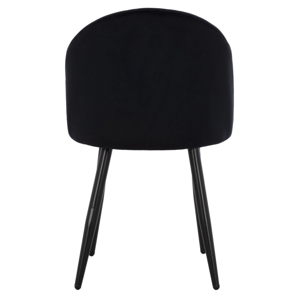 ΚΑΡΕΚΛΑ ODED ΜΕ ΜΕΤΑΛΛΙΚΑ ΜΑΥΡΑ ΠΟΔΙΑ & ΒΕΛΟΥΔΟ ΜΑΥΡΟ HM8731.14 45x52x77 εκ. - Image 6