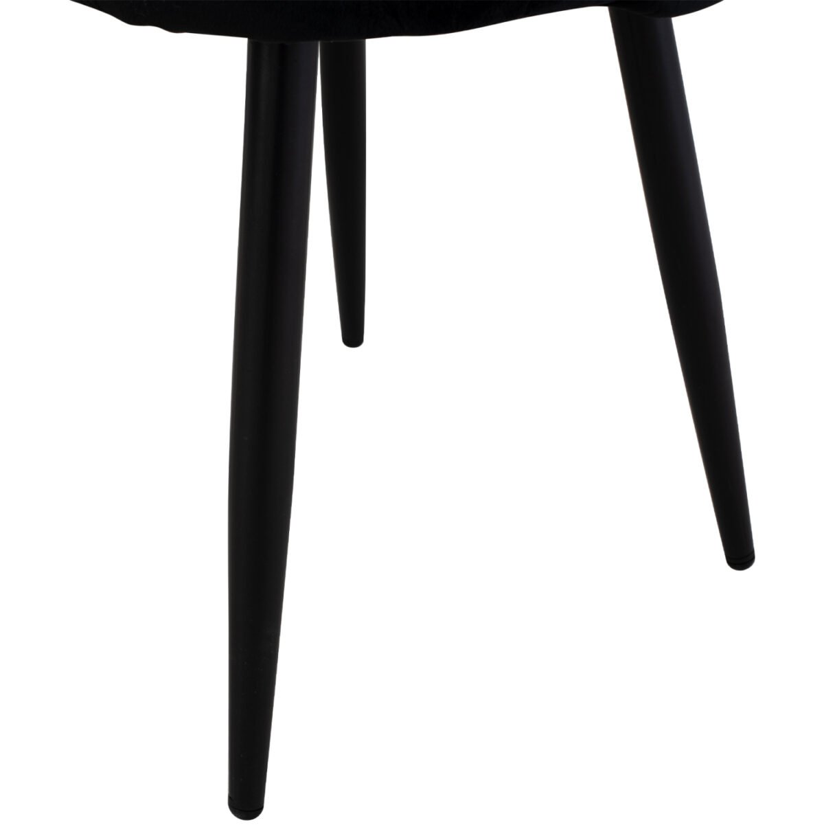 ΚΑΡΕΚΛΑ ODED ΜΕ ΜΕΤΑΛΛΙΚΑ ΜΑΥΡΑ ΠΟΔΙΑ & ΒΕΛΟΥΔΟ ΜΑΥΡΟ HM8731.14 45x52x77 εκ. - Image 10