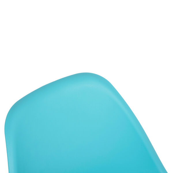 ΚΑΡΕΚΛΑ ΜΕ ΞΥΛΙΝΑ ΠΟΔΙΑ TWIST HM8460.08 PP ΤΙΡΚΟΥΑΖ ΚΑΘΙΣΜΑ 46x54x80Υεκ. - Image 7