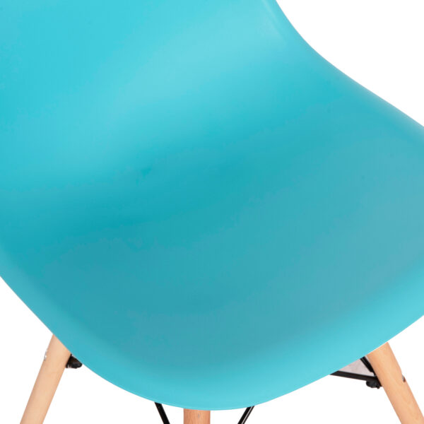 ΚΑΡΕΚΛΑ ΜΕ ΞΥΛΙΝΑ ΠΟΔΙΑ TWIST HM8460.08 PP ΤΙΡΚΟΥΑΖ ΚΑΘΙΣΜΑ 46x54x80Υεκ. - Image 8