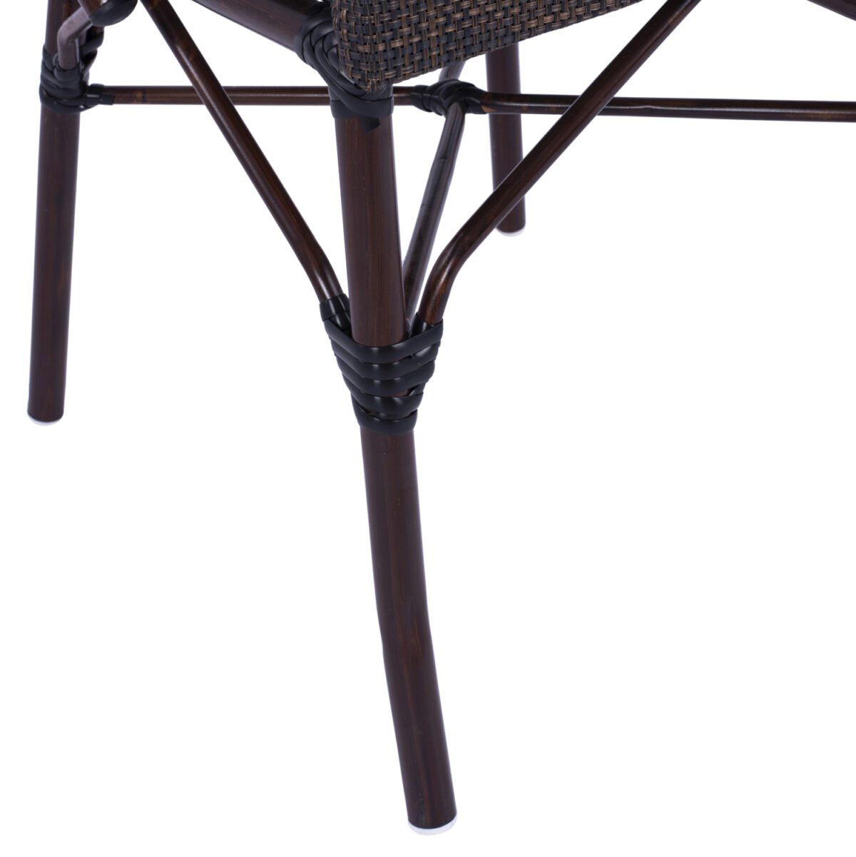 ΚΑΡΕΚΛΑ PRETORIA ΜΕΤΑΛΛΙΚΗ BAMBOO LOOK ΚΑΦΕ HM5718 54x62x89 εκ. - Image 10