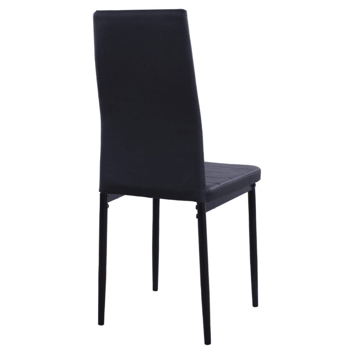 ΚΑΡΕΚΛΑ ΜΕΤΑΛΛΙΚΗ LADY HM0037.12 ΜΑΥΡΟ PU ΜΕΤΑΛΛΙΚΟ ΣΚΕΛΕΤΟ K/D 40x48x95 εκ. - Image 5