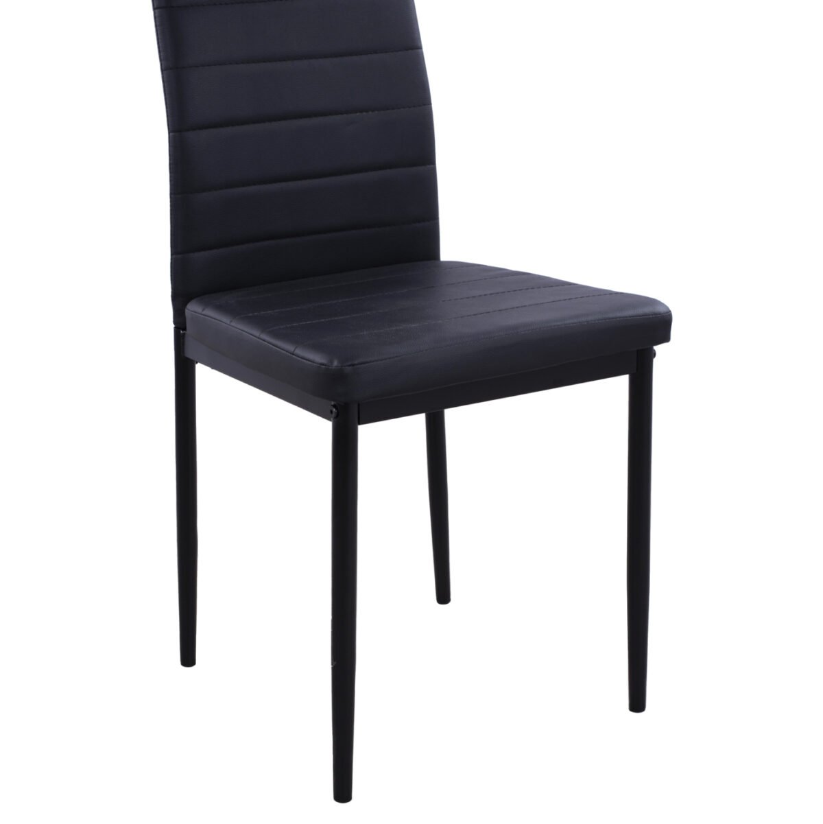 ΚΑΡΕΚΛΑ ΜΕΤΑΛΛΙΚΗ LADY HM0037.12 ΜΑΥΡΟ PU ΜΕΤΑΛΛΙΚΟ ΣΚΕΛΕΤΟ K/D 40x48x95 εκ. - Image 8