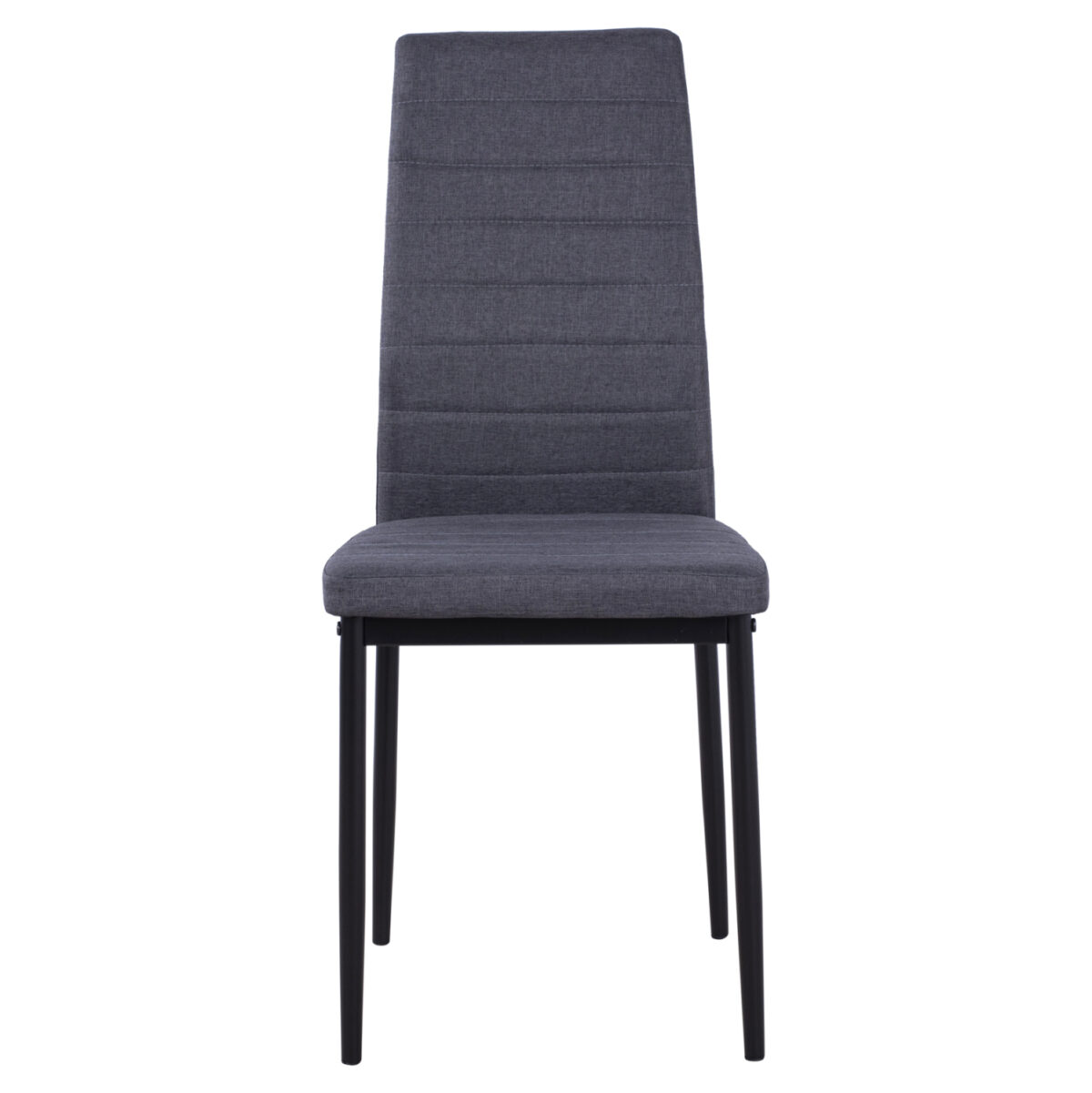 ΚΑΡΕΚΛΑ ΜΕΤΑΛΛΙΚΗ LADY HM0037.20 ΓΚΡΙ ΥΦΑΣΜΑ ΜΕΤΑΛΛΙΚΟ ΣΚΕΛΕΤΟ K/D 40x48x95 - Image 3