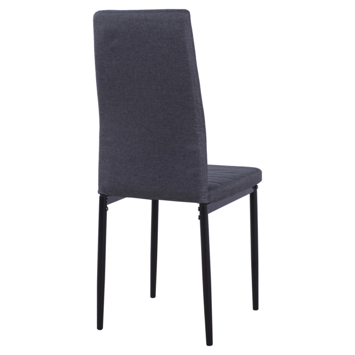 ΚΑΡΕΚΛΑ ΜΕΤΑΛΛΙΚΗ LADY HM0037.20 ΓΚΡΙ ΥΦΑΣΜΑ ΜΕΤΑΛΛΙΚΟ ΣΚΕΛΕΤΟ K/D 40x48x95 - Image 5