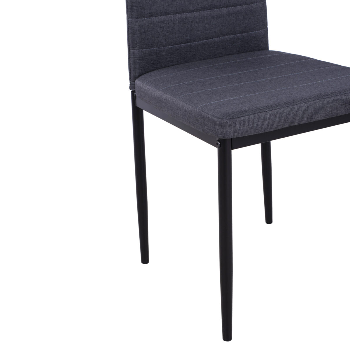 ΚΑΡΕΚΛΑ ΜΕΤΑΛΛΙΚΗ LADY HM0037.20 ΓΚΡΙ ΥΦΑΣΜΑ ΜΕΤΑΛΛΙΚΟ ΣΚΕΛΕΤΟ K/D 40x48x95 - Image 10