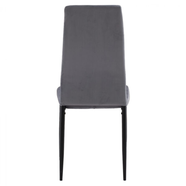 ΚΑΡΕΚΛΑ ΜΕΤΑΛΛΙΚΗ LADY HM0037.31 ΓΚΡΙ ΒΕΛΟΥΔΟ ME ΜΕΤΑΛΛΙΚΟ ΣΚΕΛΕΤΟ K/D - Image 6