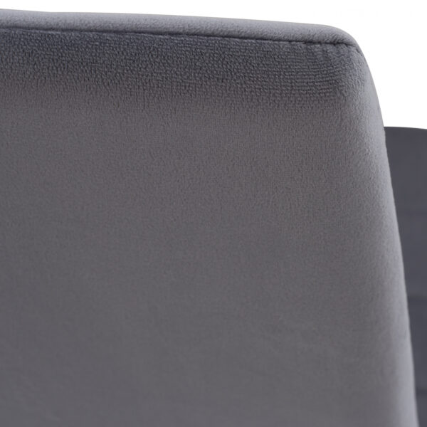 ΚΑΡΕΚΛΑ ΜΕΤΑΛΛΙΚΗ LADY HM0037.31 ΓΚΡΙ ΒΕΛΟΥΔΟ ME ΜΕΤΑΛΛΙΚΟ ΣΚΕΛΕΤΟ K/D - Image 10