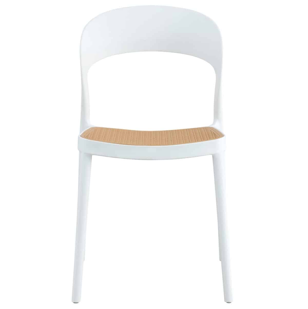 ΚΑΡΕΚΛΑ ΠΟΛΥΠΡΟΠΥΛΕΝΙΟΥ ΛΕΥΚΗ-ΜΠΕΖ CLEO HM5936.01 41x53x81Υ εκ. - Image 3