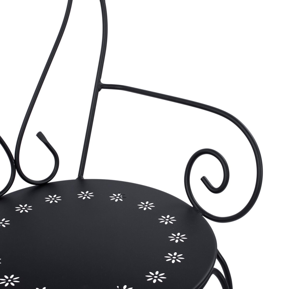 ΚΑΡΕΚΛΑ ΠΟΛΥΘΡΟΝΑ ΜΕΤΑΛΛΙΚΗ AMORE ΜΑΥΡΗ HM5008.11 49x48x90 εκ. - Image 8