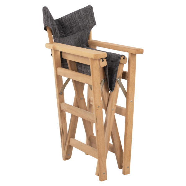 ΚΑΡΕΚΛΑ ΣΚΗΝΟΘΕΤΗ ΛΗΜΝΟΣ ΦΥΣΙΚΟΣ ΕΜΠΟΤΙΣΜΟΣ ΜΕ ΓΚΡΙ ΜΑΞΙΛΑΡΙ HM10543.10 57x54x88.5 cm. - Image 9