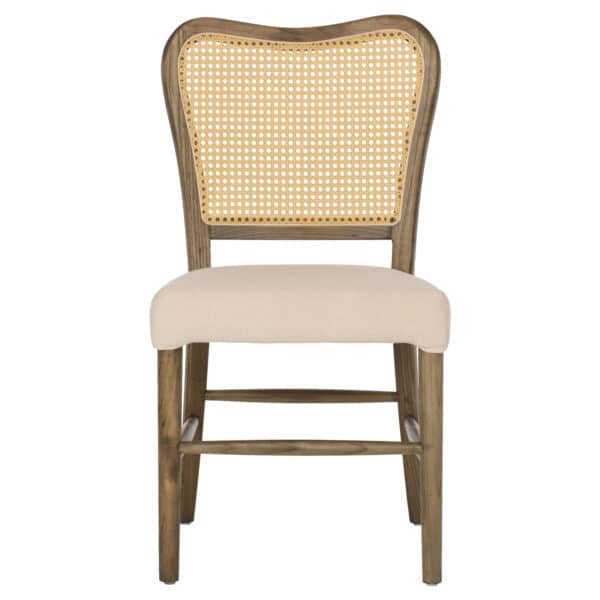 ΚΑΡΕΚΛΑ ΤΟΟΝ ΞΥΛΟ RATTAN ΥΦΑΣΜΑ HM9406.04 47x52x91,5Υεκ. - Image 3