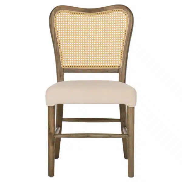 ΚΑΡΕΚΛΑ ΤΟΟΝ ΞΥΛΟ RATTAN ΥΦΑΣΜΑ HM9406.04 47x52x91,5Υεκ. - Image 3