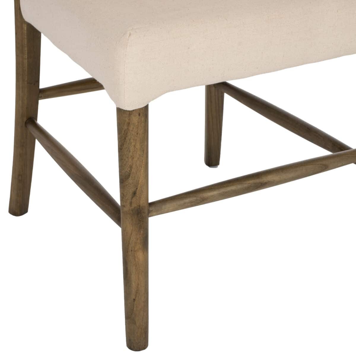 ΚΑΡΕΚΛΑ ΤΟΟΝ ΞΥΛΟ RATTAN ΥΦΑΣΜΑ HM9406.04 47x52x91,5Υεκ. - Image 9