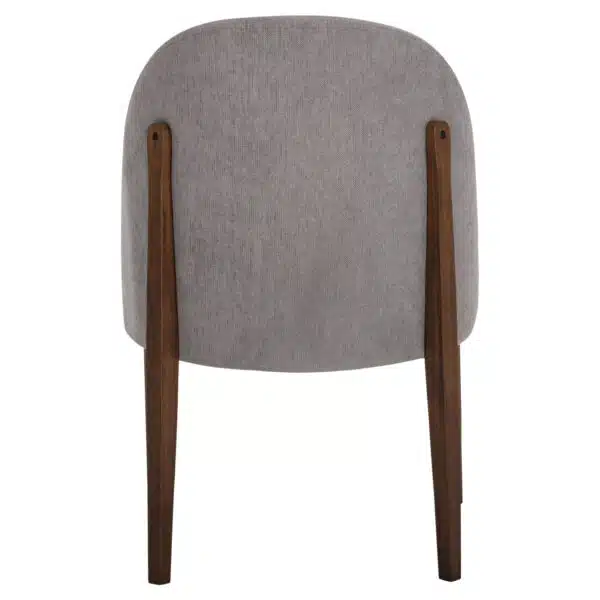 ΚΑΡΕΚΛΑ ΤΡΑΠΕΖΑΡΙΑΣ RAMMER HM9744.01 RUBBERWOOD ΣΕ ΚΑΡΥΔΙ-ΓΚΡΙ ΥΦΑΣΜΑ 57x55x86Υεκ. - Image 6