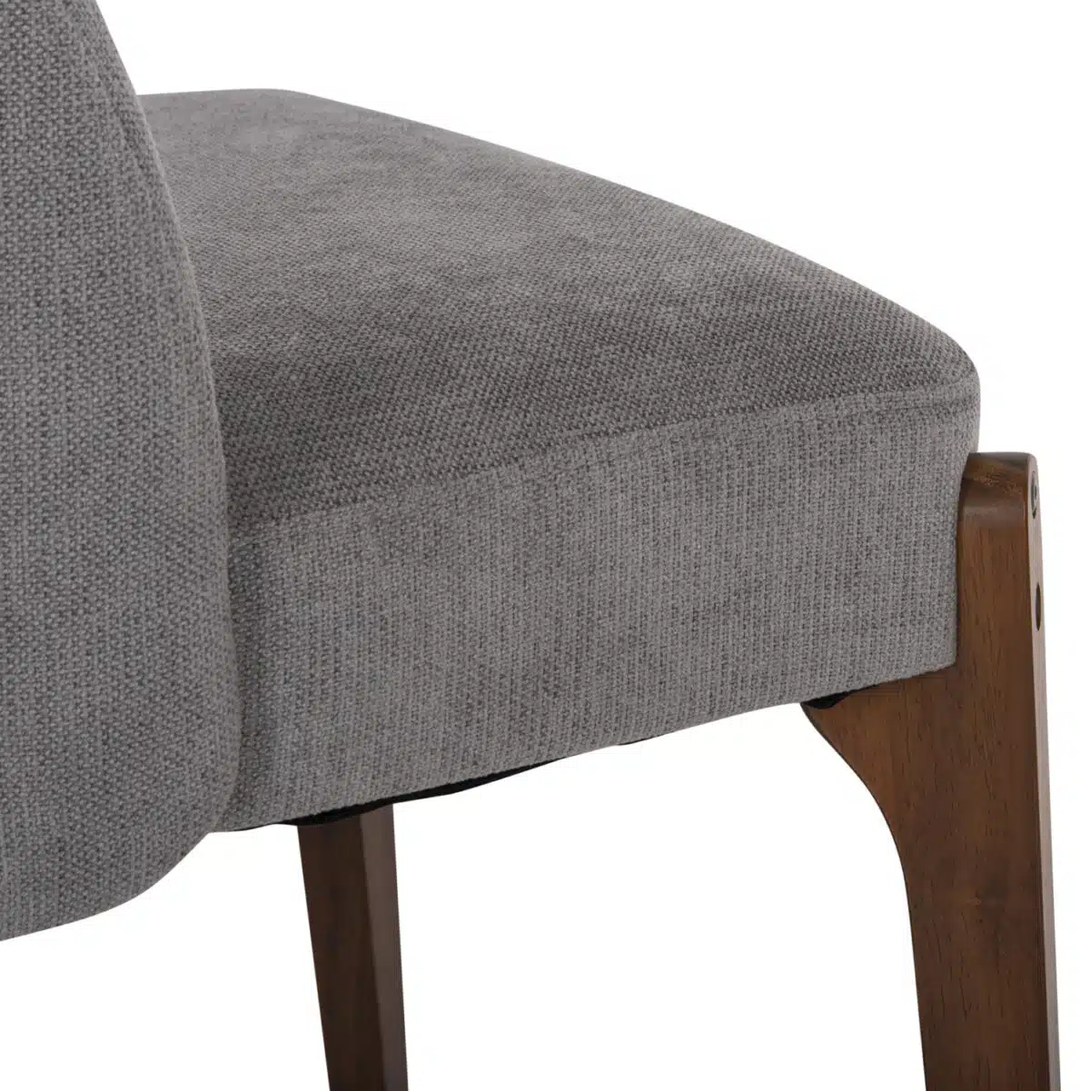 ΚΑΡΕΚΛΑ ΤΡΑΠΕΖΑΡΙΑΣ RAMMER HM9744.01 RUBBERWOOD ΣΕ ΚΑΡΥΔΙ-ΓΚΡΙ ΥΦΑΣΜΑ 57x55x86Υεκ. - Image 7