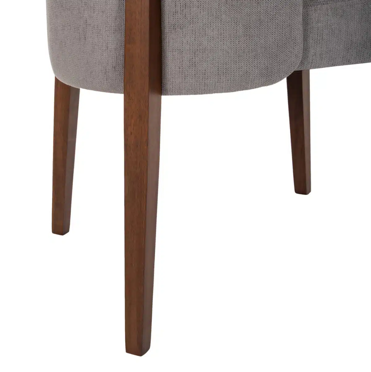 ΚΑΡΕΚΛΑ ΤΡΑΠΕΖΑΡΙΑΣ RAMMER HM9744.01 RUBBERWOOD ΣΕ ΚΑΡΥΔΙ-ΓΚΡΙ ΥΦΑΣΜΑ 57x55x86Υεκ. - Image 8
