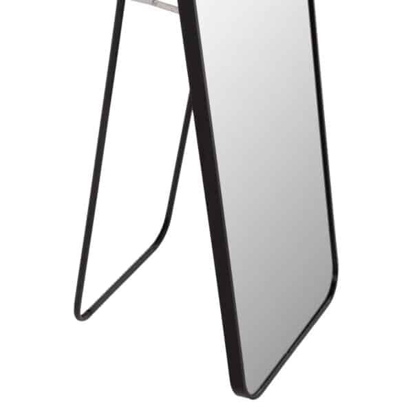 ΚΑΘΡΕΠΤΗΣ ΔΑΠΕΔΟΥ ΒOELY HM9577.01 ΣΚΕΛΕΤΟΣ ΑΛΟΥΜΙΝΙΟΥ ΣΕ ΜΑΥΡΟ ΧΡΩΜΑ 40x35x160Υεκ. - Image 6